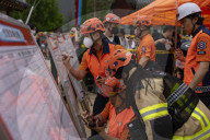 Fire Breaks Out At Buddhist Cultural Center Next To Jogyesa Temple In Central Seoul