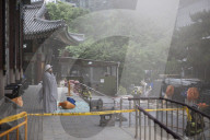 Fire Breaks Out At Buddhist Cultural Center Next To Jogyesa Temple In Central Seoul