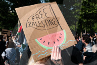 Several Thousand People Gathered In Paris For Gaza