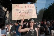 Several Thousand People Gathered In Paris For Gaza