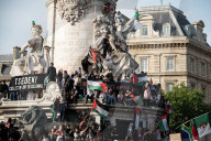 Several Thousand People Gathered In Paris For Gaza