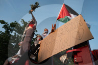 Several Thousand People Gathered In Paris For Gaza