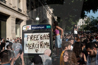 Several Thousand People Gathered In Paris For Gaza