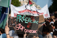 Several Thousand People Gathered In Paris For Gaza