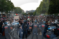 Several Thousand People Gathered In Paris For Gaza