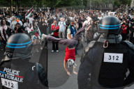 Several Thousand People Gathered In Paris For Gaza