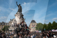 Several Thousand People Gathered In Paris For Gaza