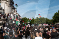 Several Thousand People Gathered In Paris For Gaza
