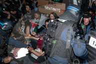 Several Thousand People Gathered In Paris For Gaza