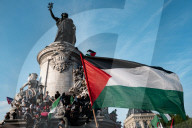 Several Thousand People Gathered In Paris For Gaza