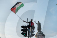 Several Thousand People Gathered In Paris For Gaza