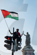 Several Thousand People Gathered In Paris For Gaza