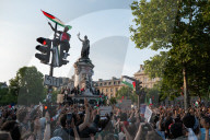 Several Thousand People Gathered In Paris For Gaza