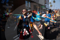 The Traditional "Coros Mudos" Of The Barceloneta Neighborhood Of Barcelona.