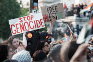 Several Thousand People Gathered In Paris For Gaza