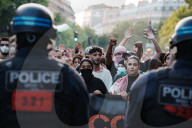 Several Thousand People Gathered In Paris For Gaza