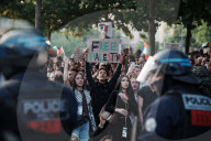 Several Thousand People Gathered In Paris For Gaza