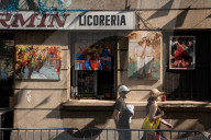 The Traditional "Coros Mudos" Of The Barceloneta Neighborhood Of Barcelona.