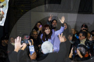Cristina Fernandez de Kirchner Attends A Rally With Leaders Of Justicialista Party