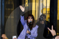Cristina Fernandez de Kirchner Attends A Rally With Leaders Of Justicialista Party