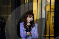Cristina Fernandez de Kirchner Attends A Rally With Leaders Of Justicialista Party