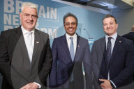 Reform UK Press Conference in London, UK.