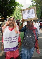 Protest Of Teachers And Non Teaching Staff Of Schools In Kolkata, India