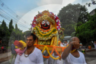 Preparation For Jagannath Snan Yatra In India.