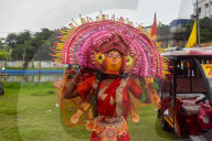 Preparation For Jagannath Snan Yatra In India.