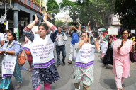 Protest Of Teachers And Non Teaching Staff Of Schools In Kolkata, India