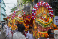 Preparation For Jagannath Snan Yatra In India.