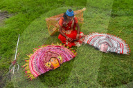 Preparation For Jagannath Snan Yatra In India.