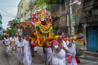 Preparation For Jagannath Snan Yatra In India.