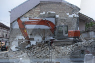 Demolition Of An Old House