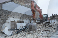 Demolition Of An Old House