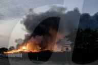 One Of The Largest Aerial Attacks On The Ukrainian Capital Overnight