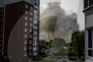 One Of The Largest Aerial Attacks On The Ukrainian Capital Overnight