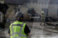 One Of The Largest Aerial Attacks On The Ukrainian Capital Overnight