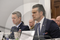 DC: Sec Hegseth and Gn Caine  hold a Oversight DoD hearing
