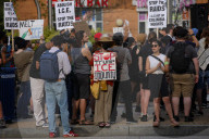 Demonstrators In Washington Protest Against ICE And Trump LA Response