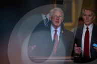 Senate Democrats and Republicans hold weekly press conferences, June 10, 2025