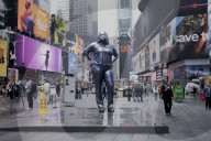 Statue Of A Black Woman In Times Square 