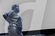 Statue Of A Black Woman In Times Square 
