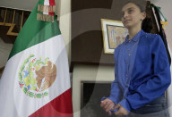 Members Of The Abed Family, Refugees, Meet With Nadya Rasheed, Palestinian Ambassador To Mexico