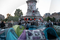 Second Evening Of A Rally In Paris For Gaza