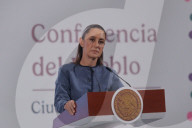 Mexico’s President Claudia Sheinbaum  Briefing
