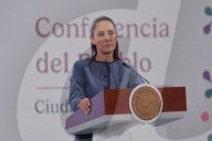 Mexico’s President Claudia Sheinbaum  Briefing