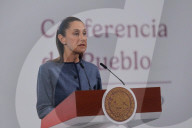 Mexico’s President Claudia Sheinbaum  Briefing