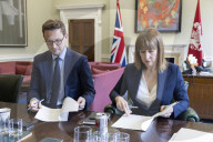 Rachel Reeves UK Chancellor of the Exchequer prepares for the Spending Review
