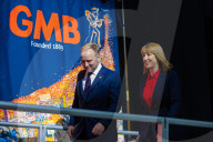 Rachel Reeves UK Chancellor of the Exchequer addresses the GMB conference